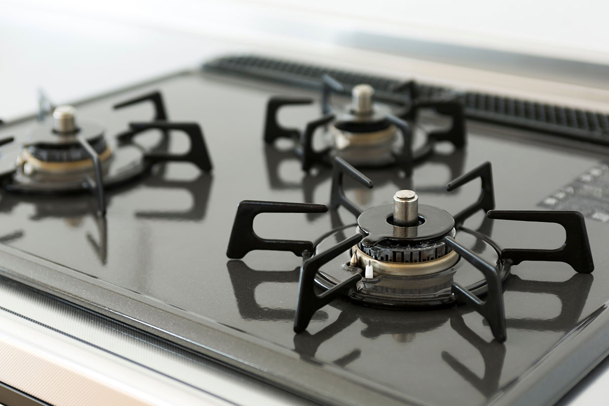 ビルトインガスコンロ